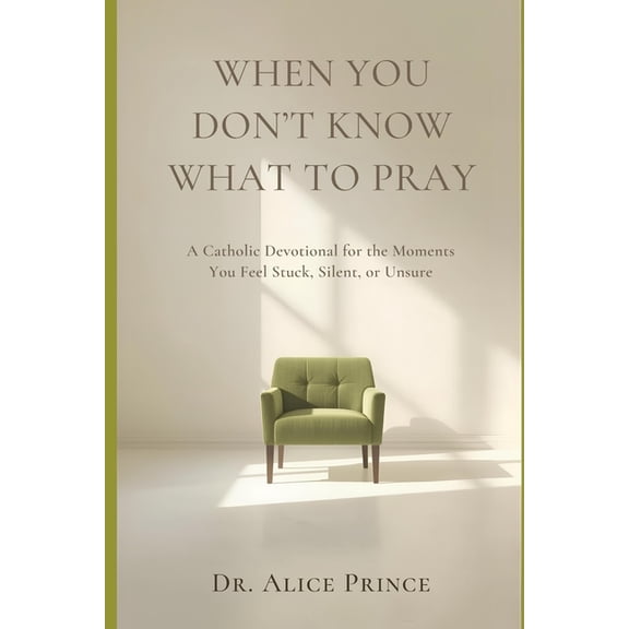When You Don't Know What to Pray: A Catholic Devotional for the Moments You Feel Stuck, Silent, or Unsure, (Paperback)