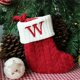 thumbnail image 1 of Calcetines de Navidad con letras personalizadas, medias de copo de nieve rojo, adornos para árboles de Navidad, bolsas de regalo, Año Nuevo, 2023, 1 of 4