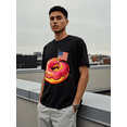 thumbnail image 5 of Men's 100% Cotton Short Sleeve Crewneck Graphic T-Shirt, Soft Breathable Moisture Wicking Casual Basic S-3XL, 5 of 8