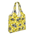 thumbnail image 2 of Wukai Honeybee Sturdy and Stylish Reusable Canvas Tote Bag: Eco-Friendly, Heavy-Duty Grocery Shopping Bag with Reinforced Handles, 2 of 7