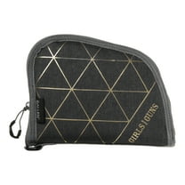 Girls With Guns 8 in. Handgun Soft Case, Heather Gray