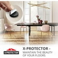 thumbnail image 4 of X-Protector Felt Furniture Pads - 235 Pcs Black - Felt Pads for Furniture Feet - Protect Hard Floors, 4 of 7