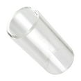 ITSELFER 51mm Glass Finger Slide Bar Electric Guitar Slides for Country