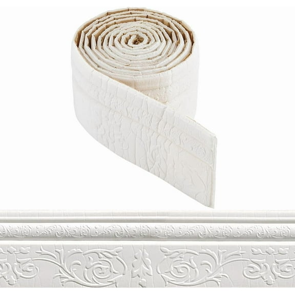 Self-Adhesive PE Contact Paper Wall Stickers for Shelf Liner Dresser Drawer Locker WhiteSmoke 2300x100x4mm