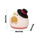 thumbnail image 3 of Decoraciones navideñas, adornos navideños, arena para gatos y casa semicerrada para gatos de invierno para todas las estaciones, linda casa para gatos con diseño de muñeco de nieve navideño, suministr, 3 of 6