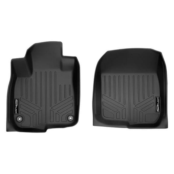 Custom Fit 1st Row Floor Mats Liner Set for 2017-2021 Honda CR-V, Black