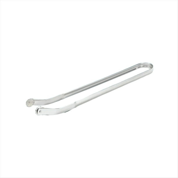 Pinzas Giratorias para Salchichas para Barbacoa, Pinzas para Barbacoa, Pinzas Resistentes para Servir, Pinzas de Metal para Alimentos, Pinzas de Cocina para Asar, 1 Unidad