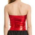 thumbnail image 3 of Seeing Red Liquid Red Metal Bandeau Adult Costume Top | Medium Female, 3 of 6