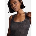 thumbnail image 4 of No Boundaries Sequin Sweater Tank Top, Women's and Women's Plus XXS-4X, 4 of 5