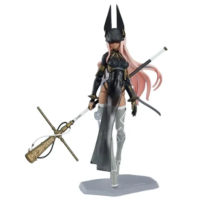 Figura de anime de Anubis, Figma 579, figura de acción de Falslander Hemet Nethel, figura de PVC, estatua, modelo de juguete de colección, regalo de cumpleaños, 18 cm