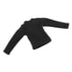 thumbnail image 4 of Camiseta de manga larga a escala 1/12, ropa para muñecas en miniatura hechas a mano de 6 pulgadas Negro, 4 of 9