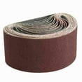 thumbnail image 3 of 10pcs 75x457mm cinturones de lijado P40 - P1000 Abrasive Sanding Screen Band for madera suave metal pulido pulido abrasivo cinturón, 3 of 5