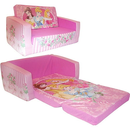 Flip-Open Sofa Bed, Disney Princess Jewel Garden