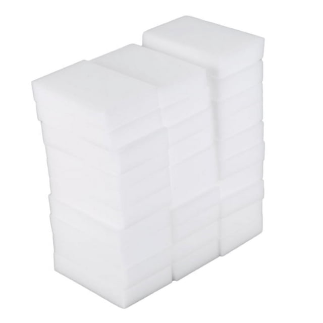LEEYNEER 30x Cleaning Sponge Eraser Melamine Cleaner Multifunction White