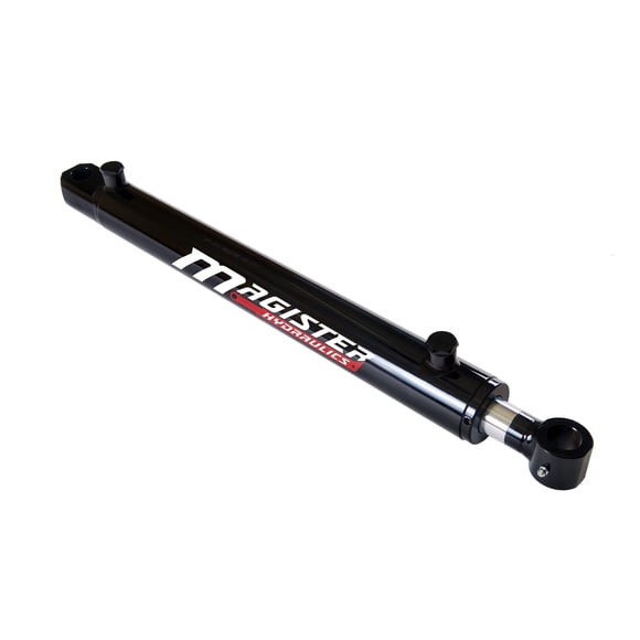 Magister Hydraulics Double Acting Hydraulic Cylinder - Tang Universal Hydraulic Cylinder 2" Bore, 6 inch Stroke Tang Style (2x6)