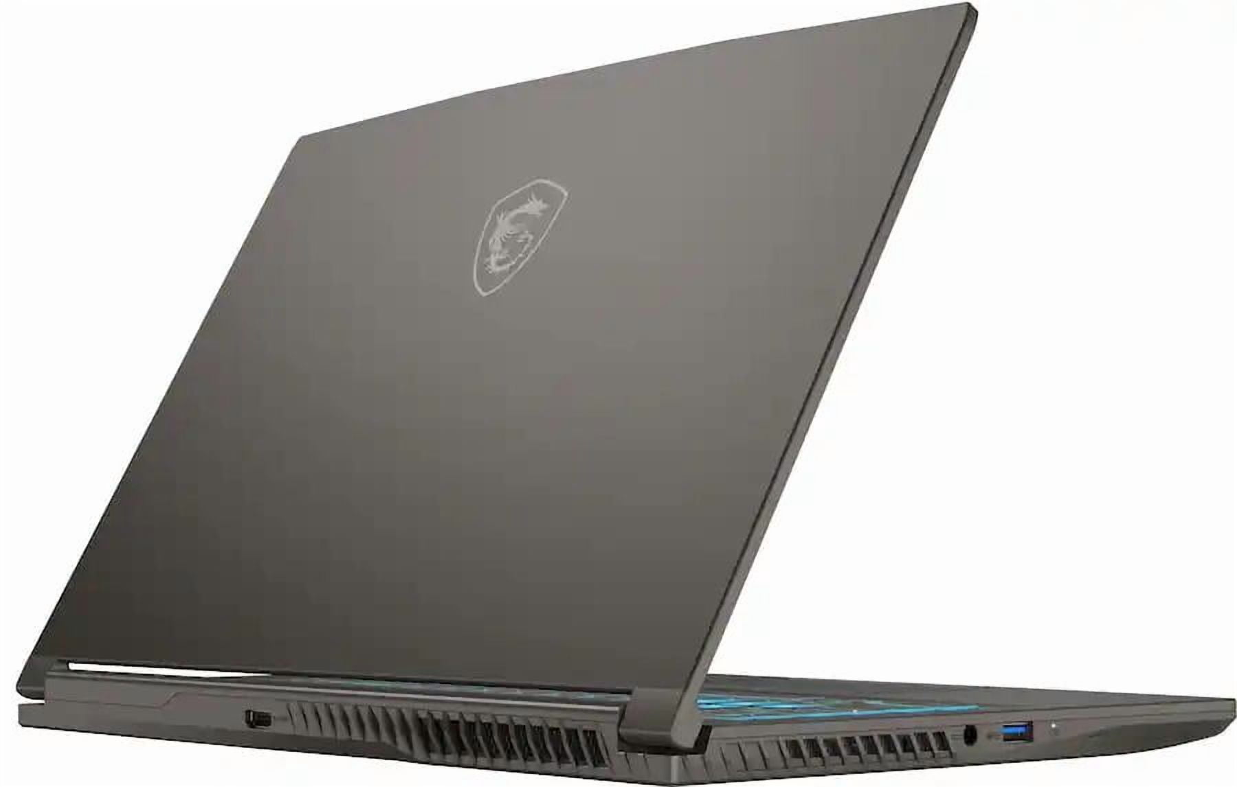 MSI - THIN A15 15.6" 144Hz FHD Gaming Laptop - AMD R5-7535HS - GeForce RTX 4050 - 8GB Memory - 512GBSSD - Black