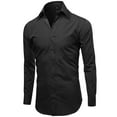 thumbnail image 2 of FashionOutfit Men's Regular Fit Dress Shirt, 2 of 6