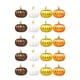 thumbnail image 1 of Adornos colgantes de calabaza, mini colgantes rústicos únicos, decoraciones de calabaza para árboles pequeños, casas de campo, fiestas y festividades. 20 piezas, 1 of 8