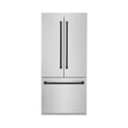 thumbnail image 2 of ZLINE 36" Autograph Edition 19.6 cu. ft. Built-in 2-Door Bottom Freezer Refrigerator with Internal Water and Ice Dispenser in Stainless Steel with Matte Black Accents, 2 of 5