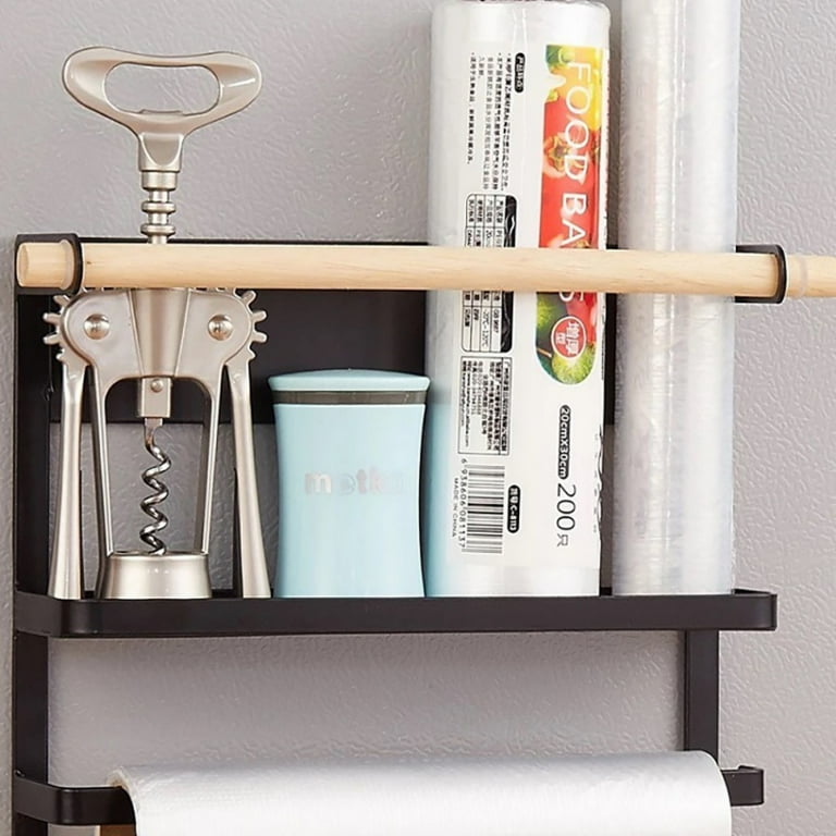 Shop Towel Holder with Built In Shelf 