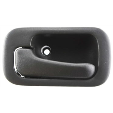 Interior Door Handle Compatible with 1992-1995 Honda Civic Front or Rear, Left Driver Gray