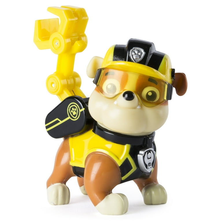 Figura Rubble Patrulla Canina Mission Paw