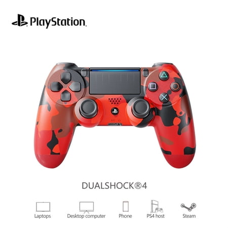 SonyPSt 4 Controller DualShock, Camouflage Red, SonyPlayStation 4 Gamepad Bluetooth with Light Bar