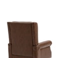 thumbnail image 3 of YANSHE Accent Chair With Arm, Modern Lounge Chair With Wood Frame, Comfy Leisure Chair With Removable Cushion For Living Room, Bedroom, Small Space﻿, 3 of 9