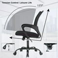 thumbnail image 2 of TygerClaw Mid Back Mesh Chair, 2 of 3