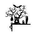 thumbnail image 1 of JJKBVCLO Halloween Door Corner Wall Sticker For Home Holiday Party Atmosphere Easy Apply Reusable, 1 of 6