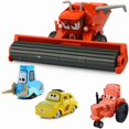 thumbnail image 1 of 5 uds coches de película 2 3 vehículos Tractor de vaca 1:55 vehículos fundidos a presión sueltos juguetes (No. Tractor de vaca), 1 of 1