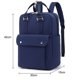 thumbnail image 2 of Dinheiro Mochila repelente al agua de tela Oxford de 16 pulgadas de cuatro colores, simple y versátilazul, 2 of 5