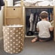 thumbnail image 3 of Cesta de ropa sucia plegable, resistente al agua, caja de ropa sucia redonda para el hogar, organizador de juguetes para niños, bolsa de almacenamiento con asa Ormromra 2035344-2, 3 of 8