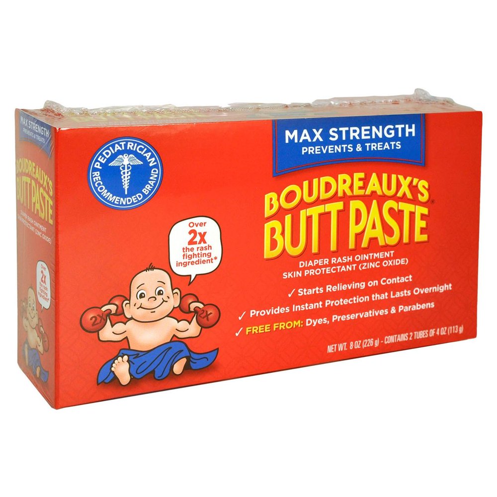 Boudreaux's Butt Paste Diaper Rash Ointment 2 pk./4 oz