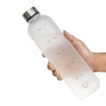 thumbnail image 3 of Botella de agua Wdftyju transparente de 1 litro con marcador de tiempo deportiva, 3 of 6