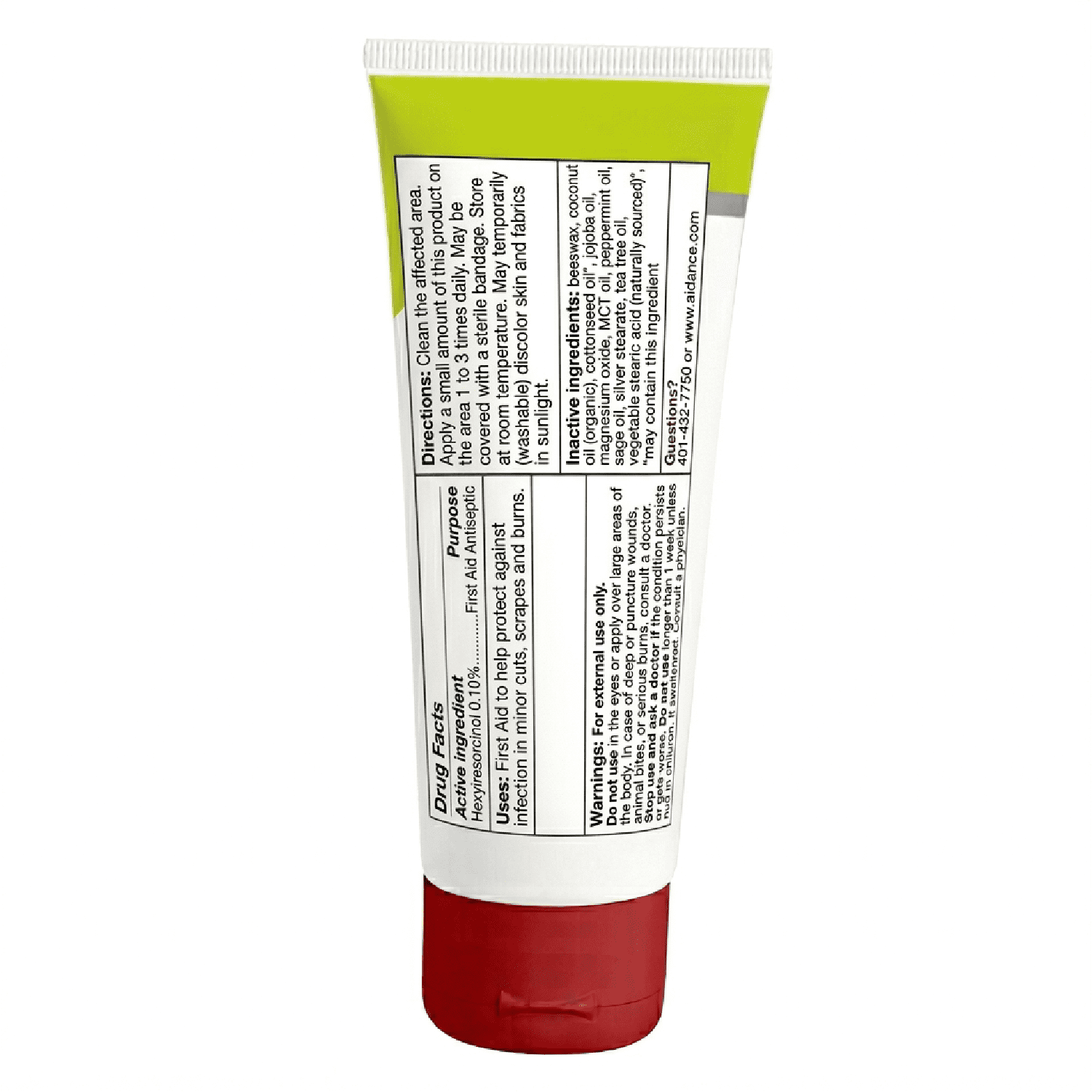 Terrasil First Aid Antiseptic 3X Healing Ointment for Wounds, Burns, Scrapes & Cuts, 1oz