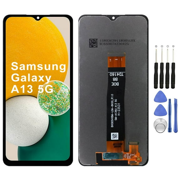 KIQ Replacement LCD Screen Full Assembly with Digitizer Compatible with Samsung Galaxy A13 5G