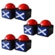 thumbnail image 1 of 6 Piezas Zumbador de Respuesta del Juego, Alarma de Timbre de Juego Botón de Reproducción de Sonido con Prueba de Trivia de Luz Juguetes de Juego de Timbre de Talento, 1 of 5