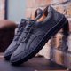 thumbnail image 2 of Xishao Verano Zapatillas de Deporte para Hombre Slip On Mocasines de Cuero Ligero Caminar Moda Cómodo para el Trabajo de Oficina Xishao ropa, 2 of 2