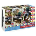 Little Tikes Jett Car Racer Ride on Pedal Car, Black and Red, Dual
