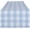 Light Blue & Whiteqw139, variant on Buffalo Check Collection, Classic Farmhouse Table Runner, 14x72, Gray & White