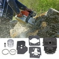 thumbnail image 1 of Cylinder Piston Rebuild Kit, Excellent Crafted  Compatibility Easy To Install 37mm Cylinder Gasket Set Stable Performance  For Garden For Outdoor, 1 of 8