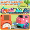 thumbnail image 6 of Electric Train Set for Toddlers 2-4, Kids Train Set with Track, Light & Music, Magnetic Train Toys for Boys & Girls - Best Gifts for 2-5 Years Old, 6 of 7