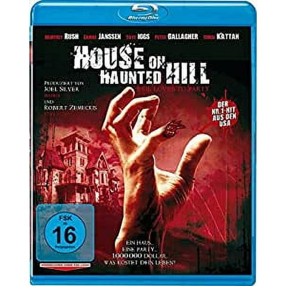 House on Haunted Hill (1999) [ Blu-Ray, Reg.A/B/C Import - Germany ]