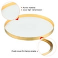 thumbnail image 4 of Uxcell 3.9 Inch Fabric Barrel Lamp Shade Dust Cover Lampshade Diffuser 2 Pack, 4 of 6