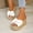 #181-White, variant on Wowcloth Women's Fashion Bow Wedge Heel Slides – Comfortable Open Toe Platform with Thick Sole for Beach Casual Outdoor Wear