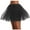 Black, variant on Plcasen Women Teen Adult Classic Elastic 3 Layered Tulle Tutu Skirt Costume Bottom