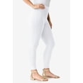 thumbnail image 4 of Roaman's Women's Plus Size Tall Plus Size Essential Stretch Ankle Length Pull-On Legging, 4 of 6