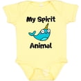 thumbnail image 3 of Inktastic Narwhal is my Spirit Animal Boys or Girls Baby Bodysuit, 3 of 5