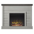 thumbnail image 6 of Twin Star Home Shiplap Wall Mantel Electric Fireplace, Fairfax Oak, 6 of 6